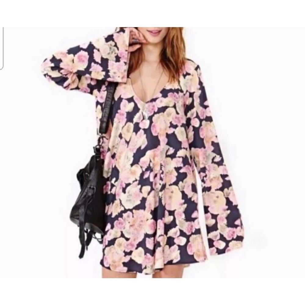 For Love & Lemons Daytripper Floral Mini Dress sz Small